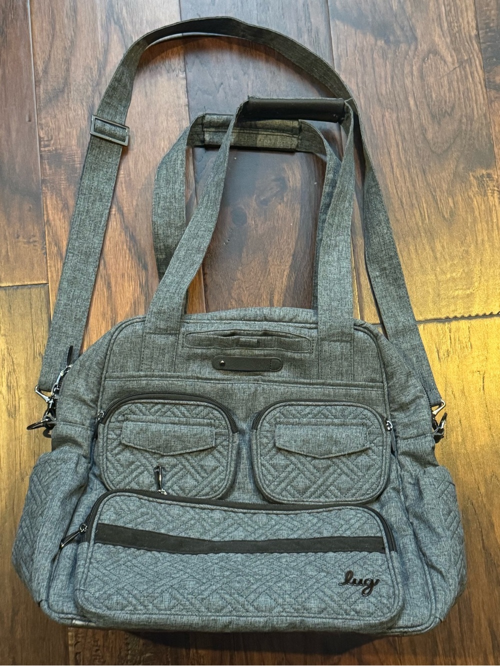 Lug puddle jumper LE Grey Quilted